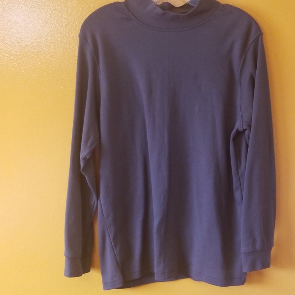 Allison Lane Brown Long Sleeve Blouse